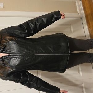Wilson Women's Classic Black Leather Jacket